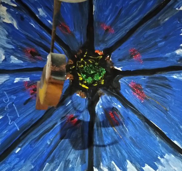 Bild 400 Bild Im Mittelpunkt dunkelblau 140,00